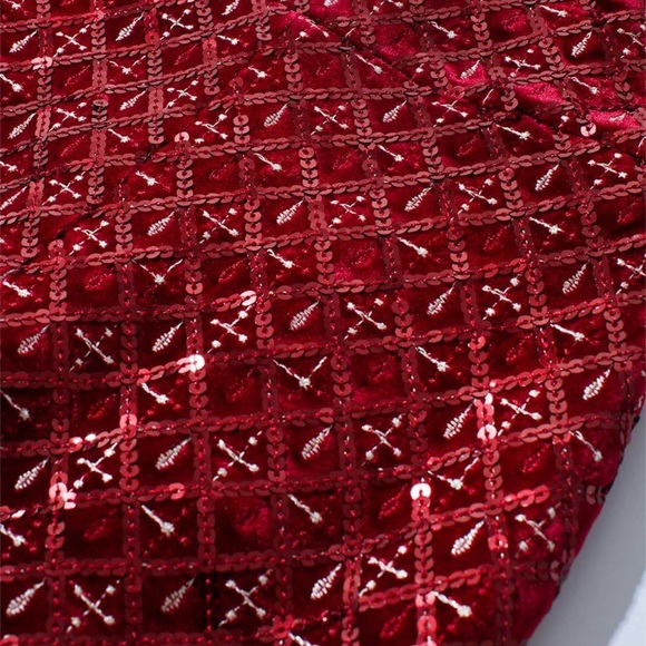 SOLD OUT Nadine Merabi Red Jumpsuit - Picture 7 of 14